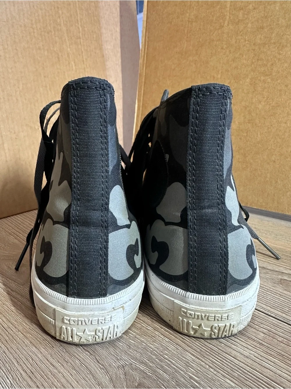 Chuck Taylor II All Star Gray Camo 151157C - Picture 9 of 11